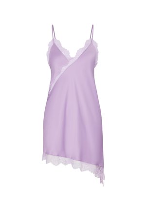 Hunkemöller, HUNKEMÖLLER SLIPDRESS ASYMMETRIC - Camisón - purple
