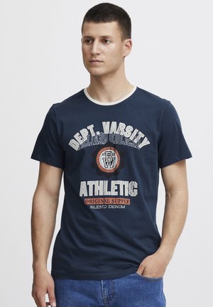 T-shirt med print - dress blues