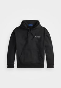 RELAXED FIT POLO SPORT FLEECE HOODIE - Športni pulover - black/white