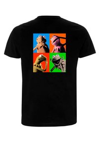 Disney MUPPETS KERMIT POP - Camiseta estampada - black