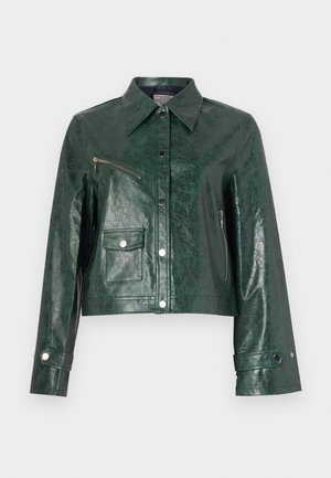BELLE - Kunstlederjacke - sycamore green