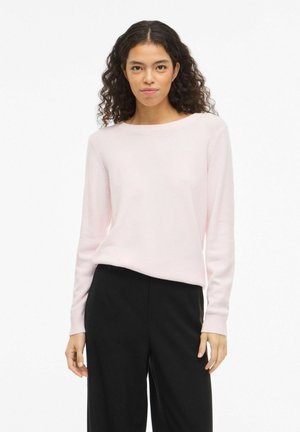 VIRIL O-NECK NOOS - Pulover - cherry blossom