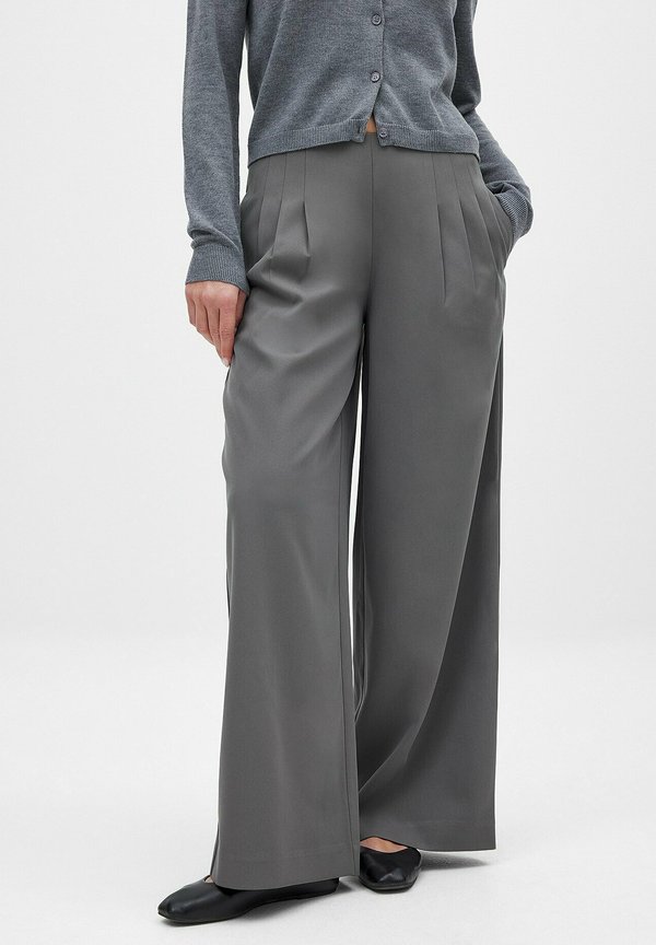 WIDE MID WAIST - Stoffhose