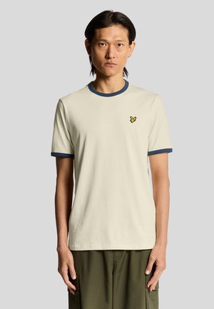 RINGER - T-shirt - bas - drop cloth  sargasso sea