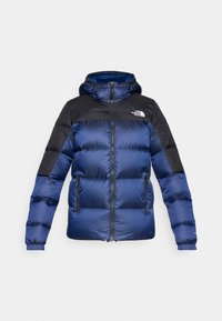 W DIABLO DOWN 2.0 HOODED JACKET - Gewatteerde jas - estate blue/black heather