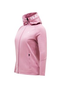 Peak Performance W RIDER ZIP HOOD - Fleece jacket - altrosa