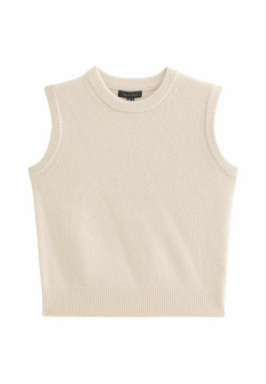 New Look, MIDWEIGHT  MEET THE JEAN TABARD VEST - Top - cream