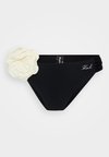 FLOWER BOTTOM - Bikinio apatinė dalis - black