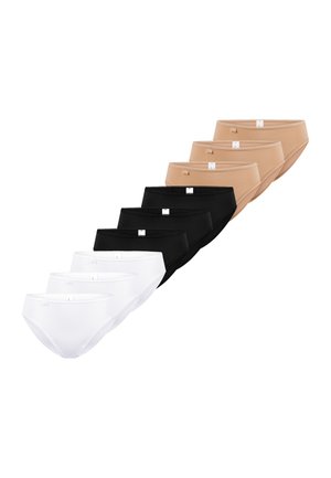 24/7 - 9er Pack Tai - Slip - weiß   schwarz   beige