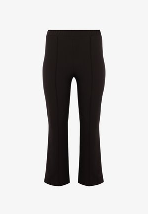 YOEK CIGARETTE FIT - Trousers - black