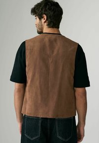 Next REGULAR FIT - Väst - tan brown