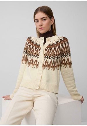 Strickjacke - creme