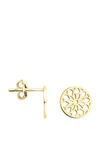 Ej vald, gold-coloured