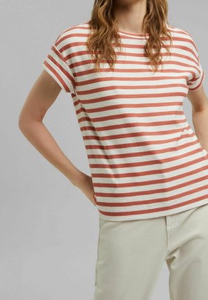 Triko s potiskem - mottled light pink