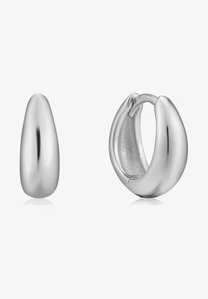 Ania Haie LUXE HUGGI - Ohrringe - silberfarben