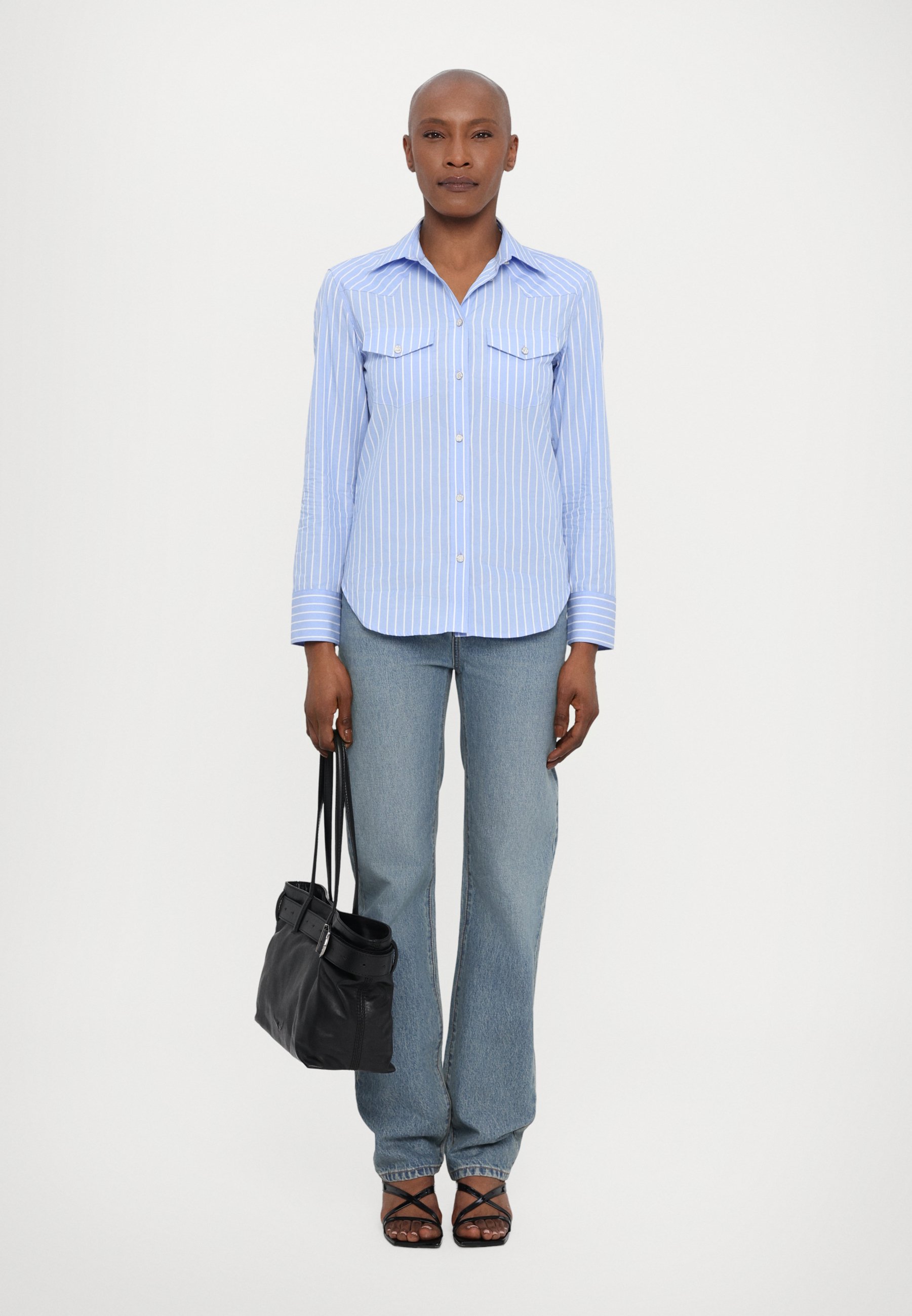 Zadig & Voltaire THELMA POP BIJOUX - Button-down blouse - mist