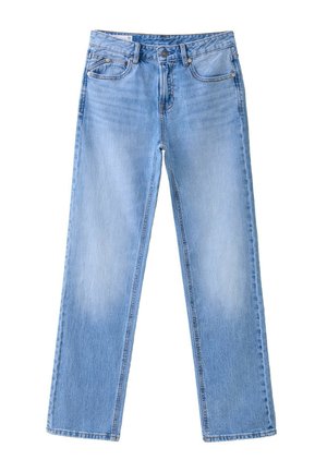 Stradivarius, D98 STRAIGHT VINTAGE JEANS 01499499 - Jeans a sigaretta - bleached denim