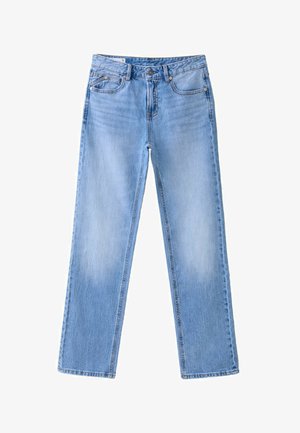 Stradivarius, D98 STRAIGHT VINTAGE JEANS 01499499 - Jeans a sigaretta - bleached denim