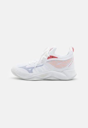 WAVE DIMENSION - Chaussures de volley - white/aleutian/cloud pink