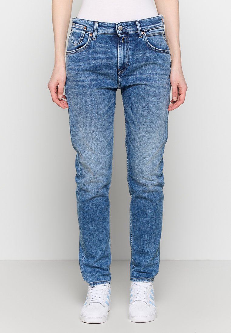 Replay Slim fit jeans blauw