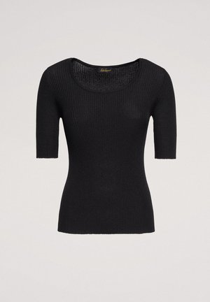 CUMANA - T-shirt basic - nero