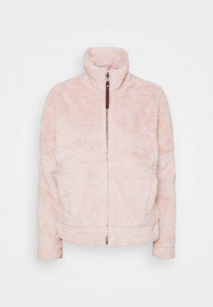 BUNDLE UP FULL ZIP - Fleece jacket - mineral pink/malbec