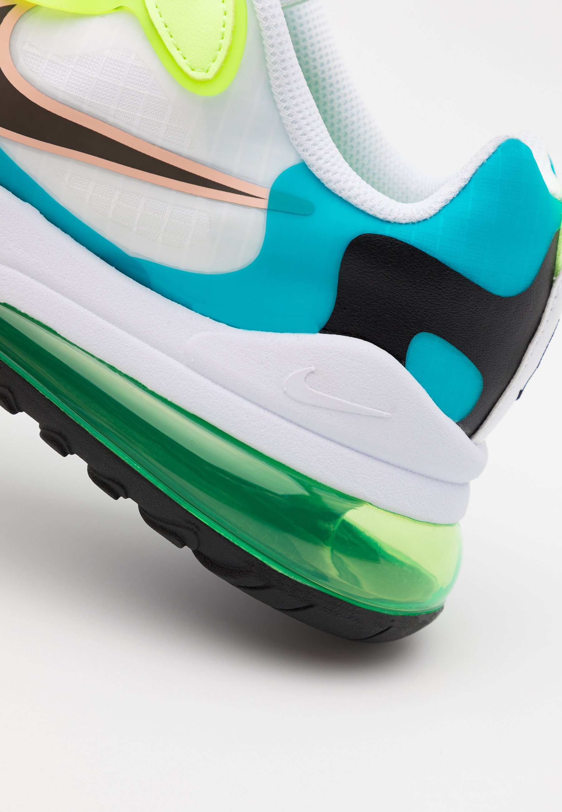 AIR MAX 270 REACT - Sneakers laag - oracle aqua/black/ghost green/washed coral AIR MAX 270 REACT - Sneakers laag - oracle aqua/black/ghost green/washed coral