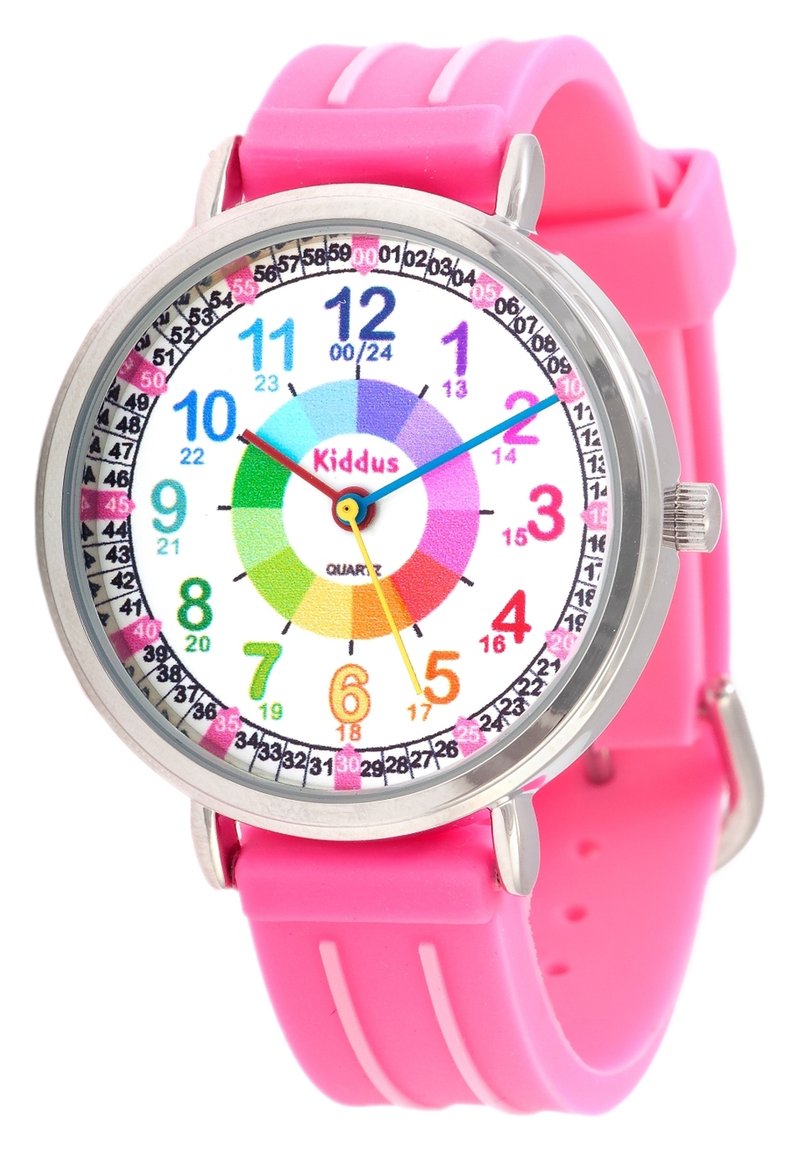 KIDDUS TIME TEACHER Zegarek pink/różowy Zalando.pl