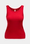 SINGLET BRUSHED - Πάνω μέρος πιτζάμας - savvy red
