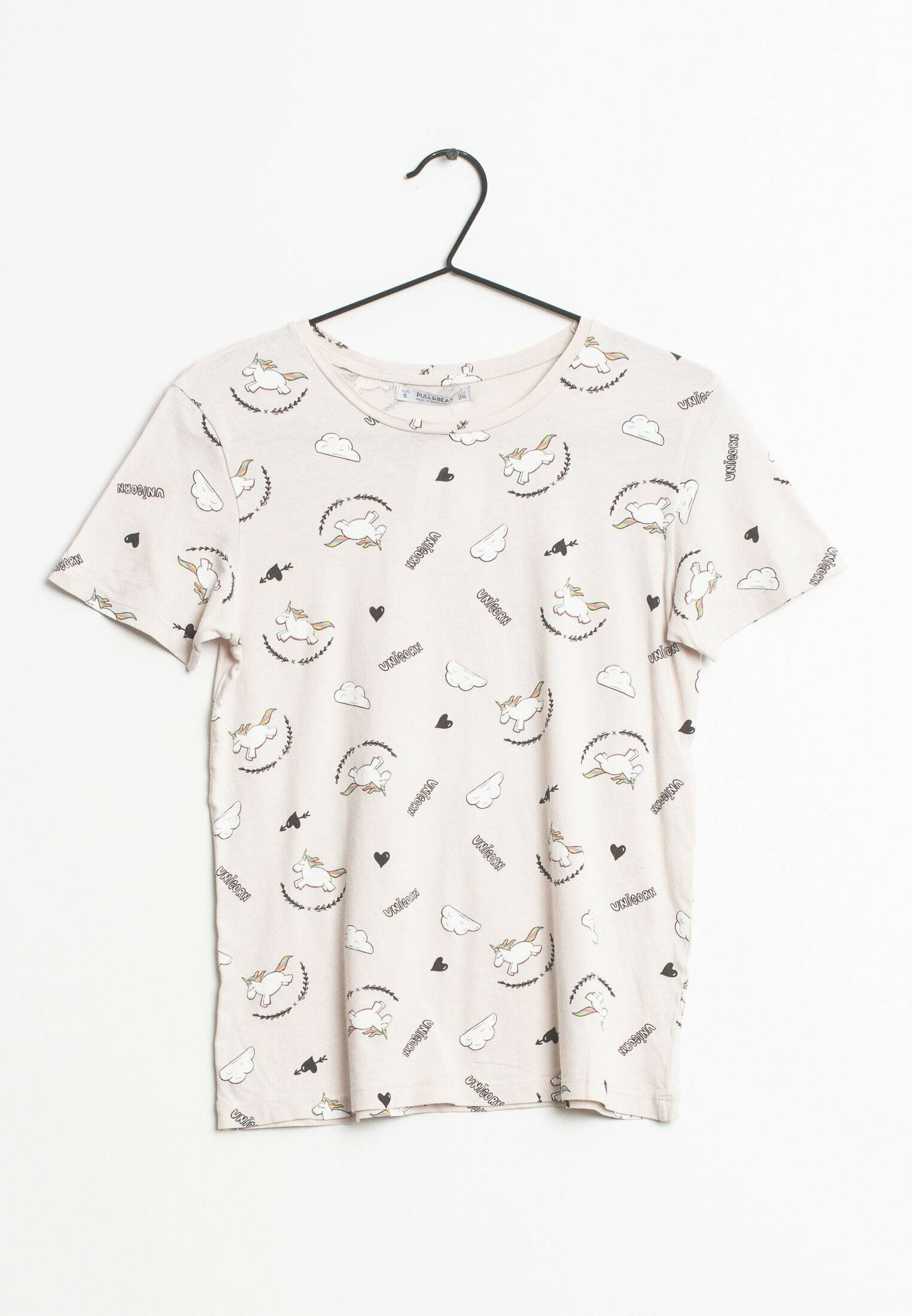 pull and bear unicorn t shirt