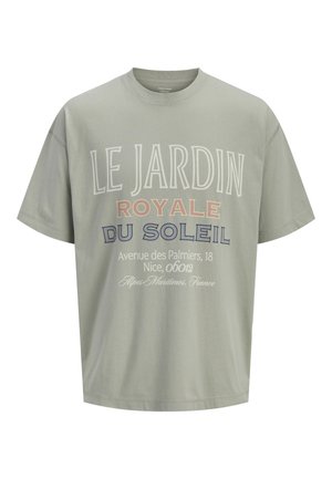 Jack & Jones, JORMENTON TYPO - T-shirt imprimé - seagrass