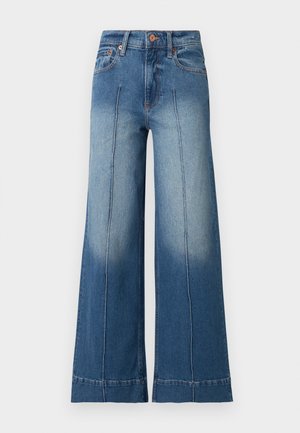 Gap Tall, ANKLE STRIDE - Pernera ancha - dark indigo