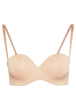 BANDEAU STRAPLESS CUSTOM FIT BRA - trägerloser/variabler BH - cammello