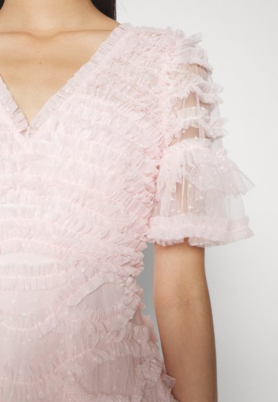 Needle & Thread PHOENIX V NECK GOWN - Occasion wear - peony pink