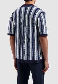 Pure Path REGULAR FIT SHORT SLEEVE - Overhemd - navy