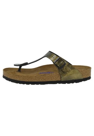 Birkenstock GIZEH  - T-bar sandals - gold