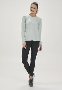 Endurance Funktions Maje Melange - Langarmshirt - blue haze