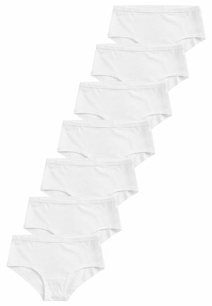 SEVEN PACK  - Braguitas - white elastic