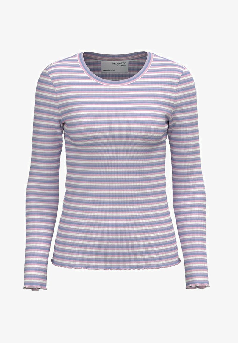 Selected Femme SLFANNA CREW NECK TEE - Långärmad tröja - sweet lilac