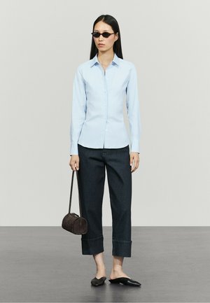 Massimo Dutti, Hemdbluse - light blue
