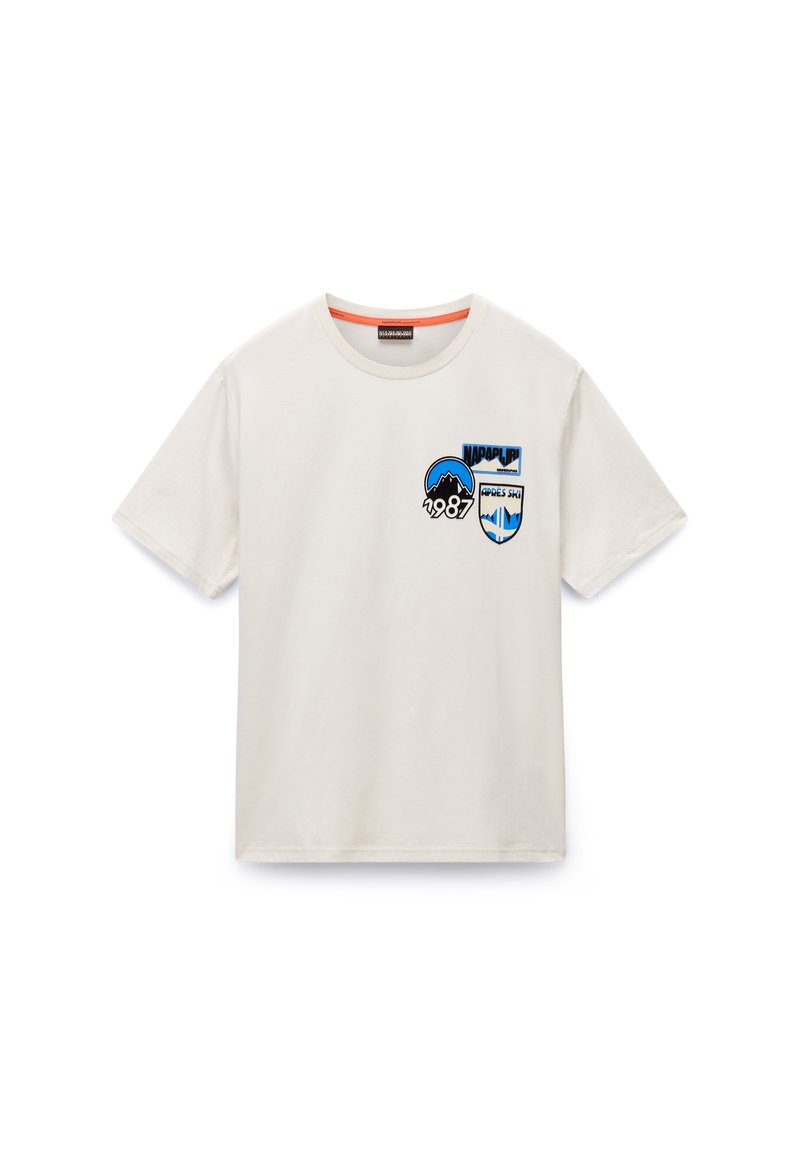 Napapijri T-shirt print beige