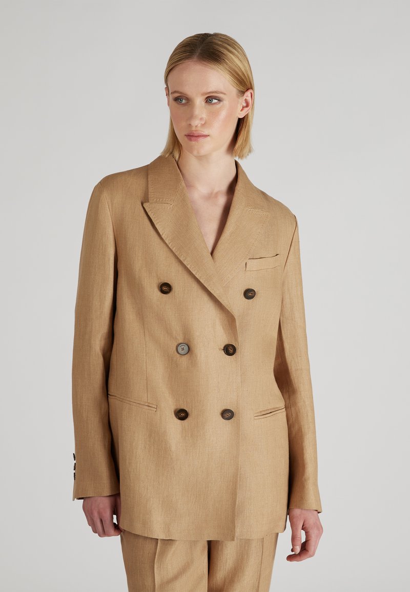 Slowear MONTEDORO - Halflange jas - dark beige