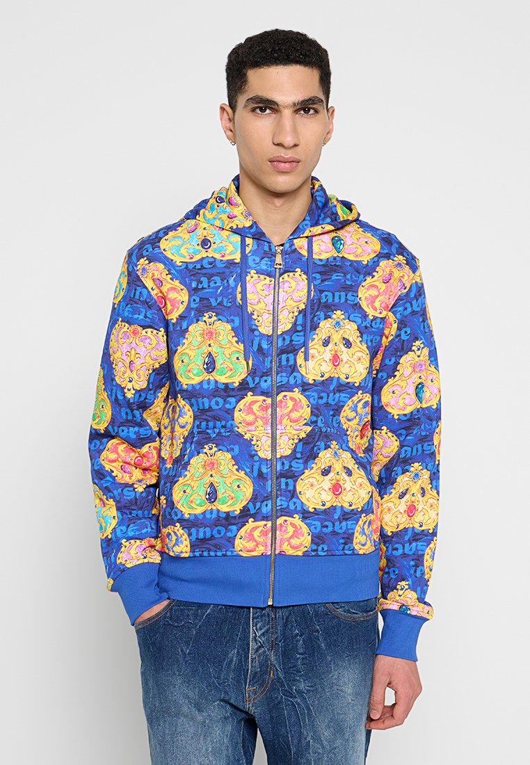 Versace Jeans Couture Sweater met rits meerkleurig