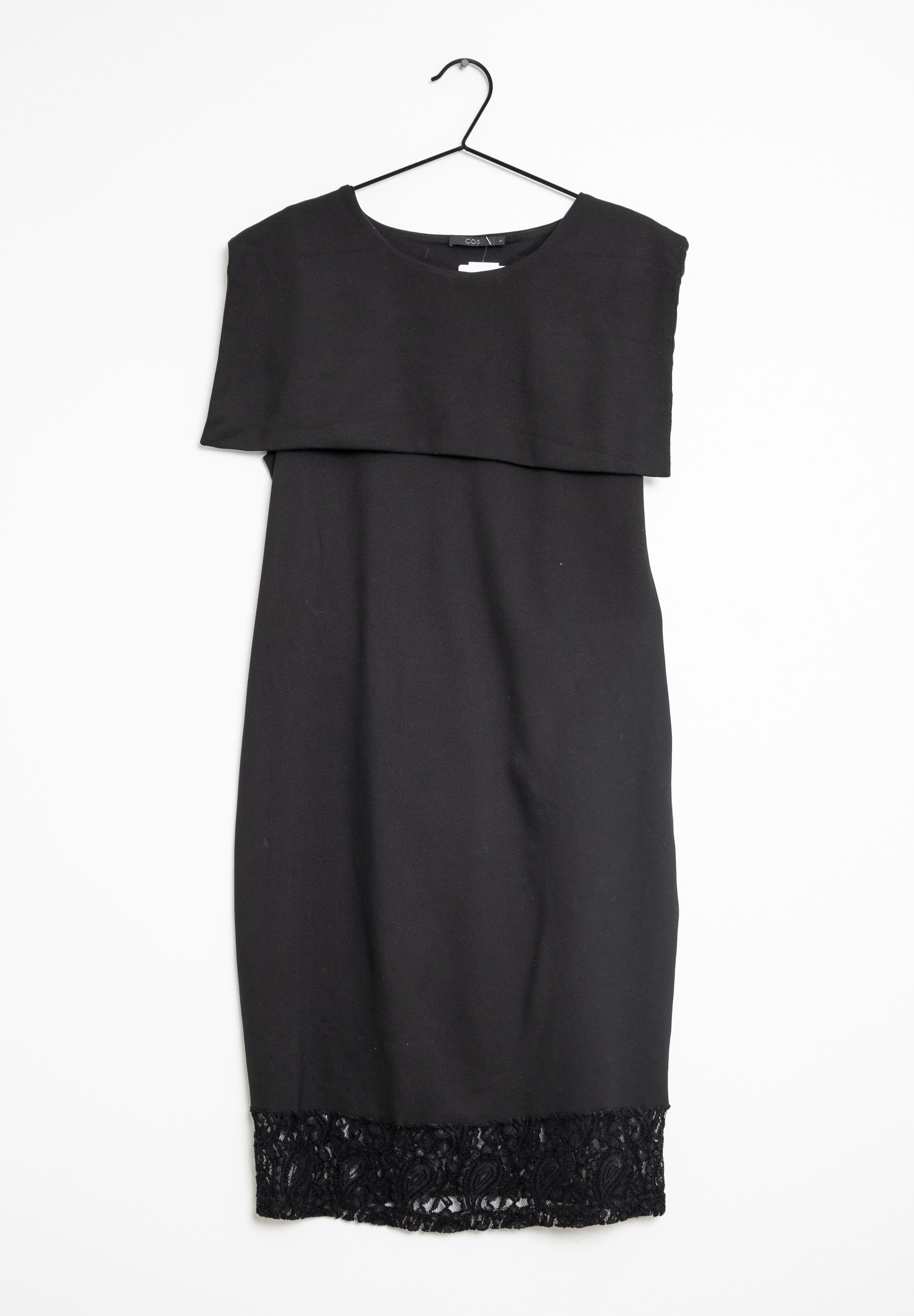 COS Jersey dress - black - (Pre-owned) - Zalando.ie