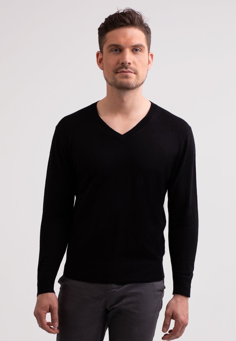 CASH-MERE Strickpullover - schwarz - Zalando.ch