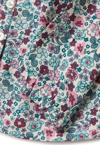 OVS FLORAL WITH BRODERIE ANGLAISE COLLAR. - Chemisier - deep blue