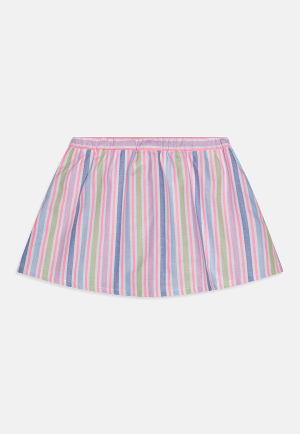 SKIRT STRIPES OXFORD - A-line skirt - pastel violet2
