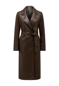 GABBI - Classic coat - chocolate