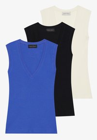 3 PACK - Top - egret/dazzling blue/black
