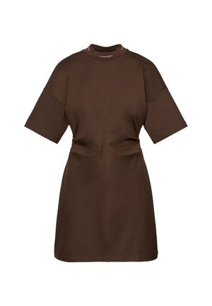 Calvin Klein Jeans, Φόρεμα από ζέρσεϊ - dark coffee
